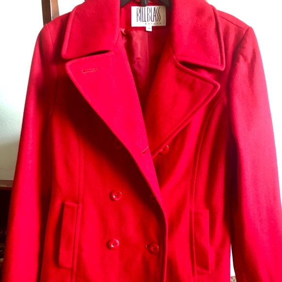 Bill Blass Signature Wool Peacoat - Picture 3 of 8